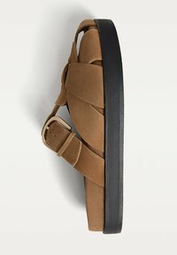 Stradivarius Natikače na petu - beige