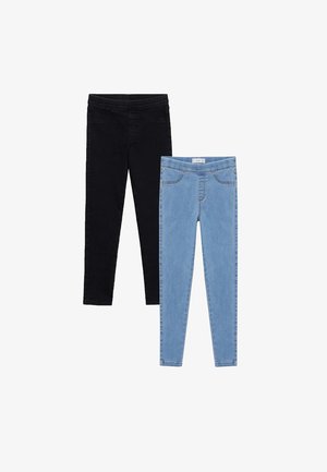 2 PACK - Jeggings - bleu clair