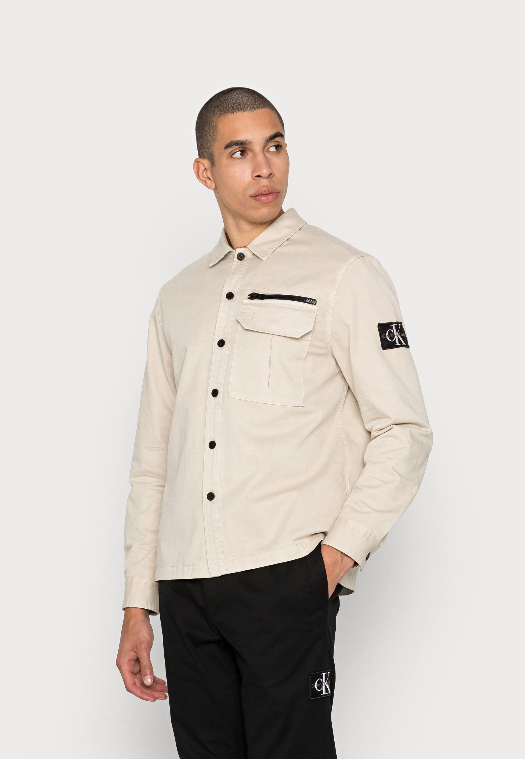 Calvin Klein Jeans Camicia - stratus grey/grigio - Zalando.it