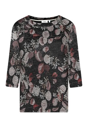 BLÄTTER-PRINT IN  - Langarmshirt - grey