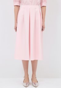 PLEATED - Áčková sukně - light pink