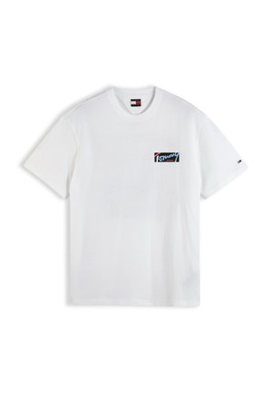 Tommy Jeans, SIGNATURE TEE - T-Shirt print - white