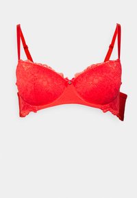 Soutien-gorge à Armatures Hunkemöller Dentelle Rouge - Taille 70E, Occasion Bon état