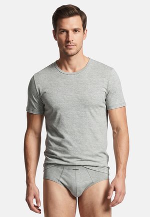 AMMANN, 3ER PACK SPORT SLIP DAY MODERN / CLOSE TO YOU - Slip - weiss-nightblue-cloud melange