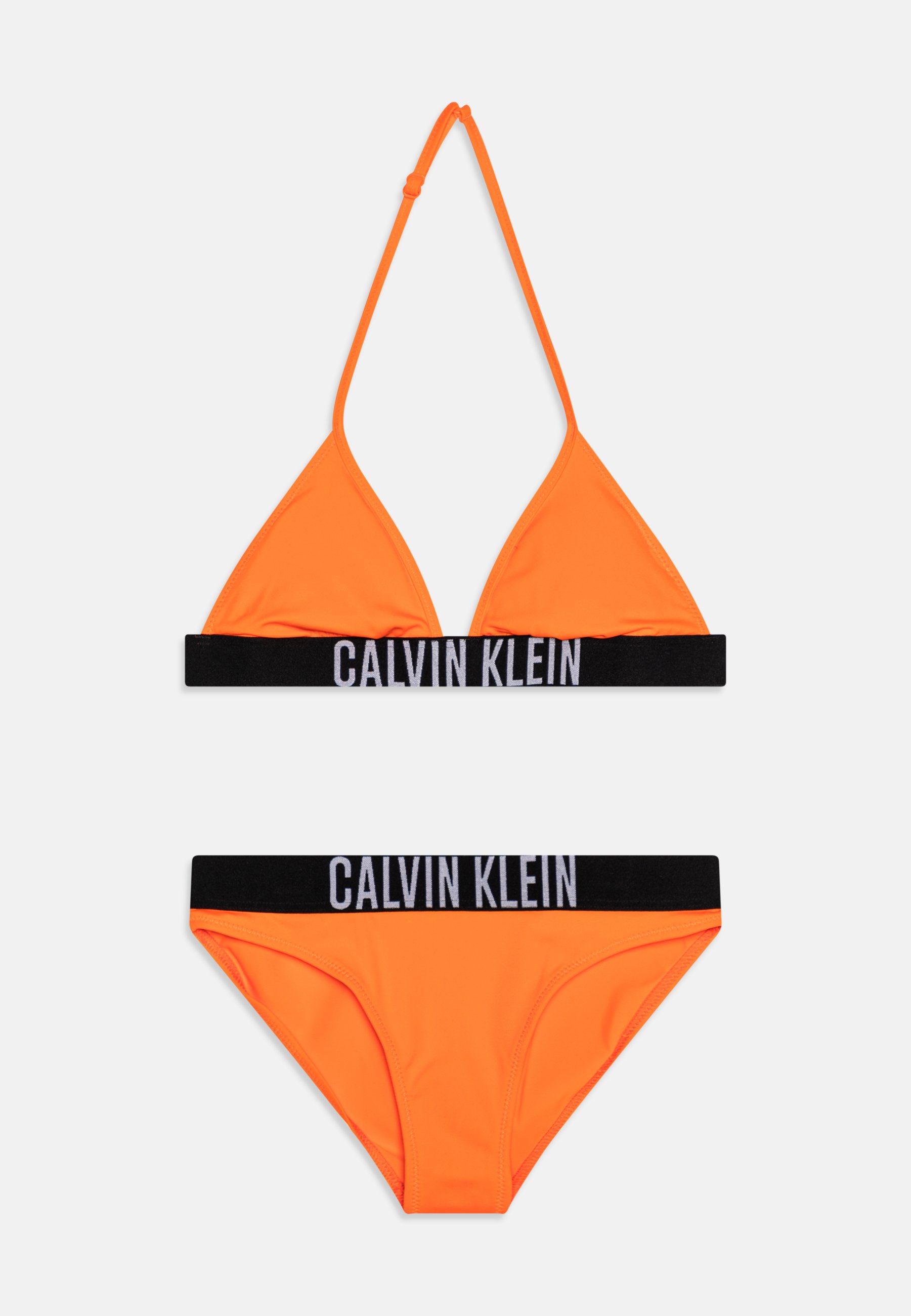 Calvin Klein Swimwear TRIANGLE SET - Bikinier vivid orange/orange - Zalando.dk