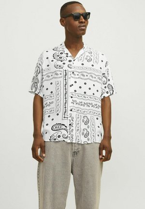 Jack & Jones JORLUKE PAISLEY RESORT SMU - Shirt - cloud dancer