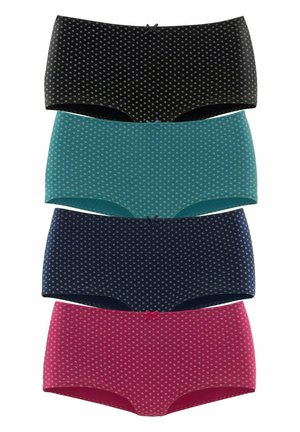 4PACK - Panties - petrol/navy/rosa/schwarz