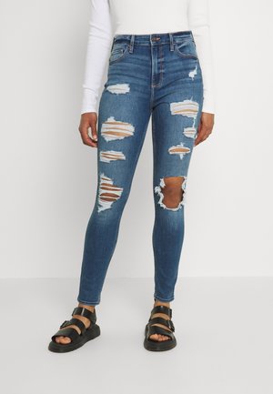 Vaqueros pitillo - blue denim