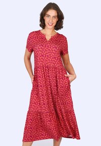 Deerberg IVIA FLOWER - Freizeitkleid - raspberry