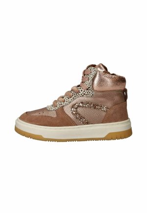 IK-KE, B0014016 A - Baskets montantes - taupe gold-coloured