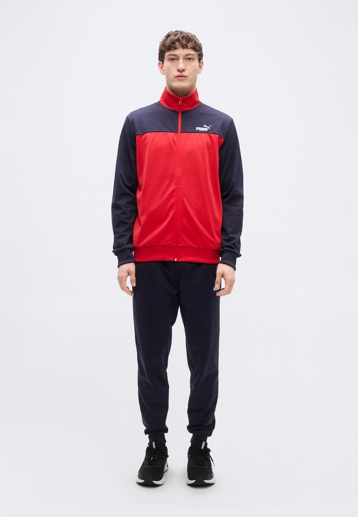 PUMA COLORBLOCK SUIT - Tracksuit - new navy