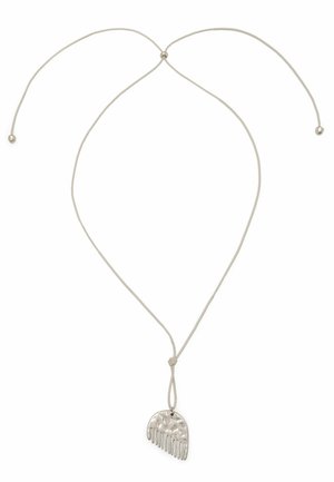 WITH COMB-SHAPED PIECE - Halsband - silver-coloured