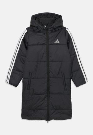LONG COAT JUNIOR UNISEX - Vinterkappa /-rock - black/white