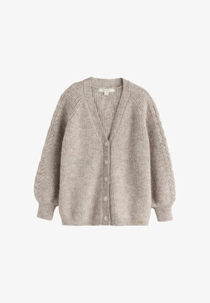 Laura Ashley, REGULAR FIT - V-NECK BOYFRIEND CARDIGAN - Cardigan - oatmeal