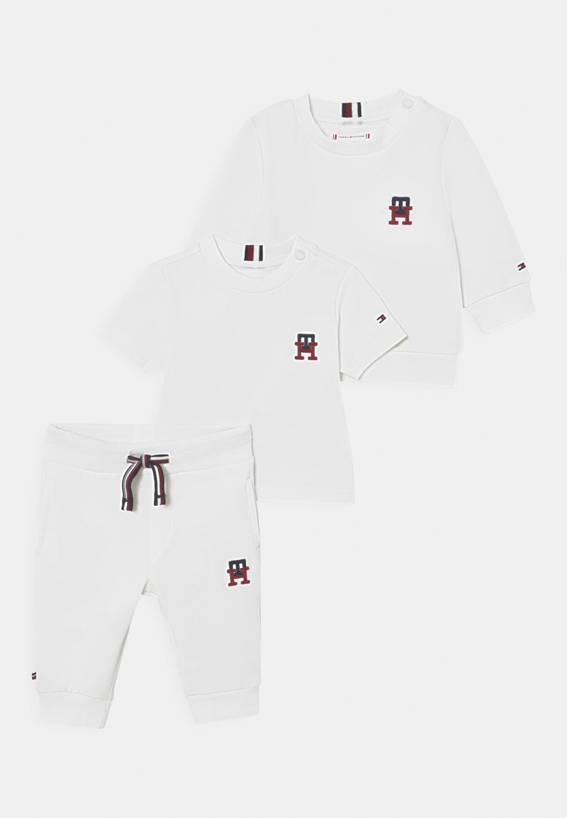 Tommy Hilfiger BABY MONOGRAM GIFTPACK UNISEX SET Trainingsbroek white/wit Zalando.be