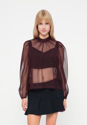 VMNATALY O NECK - Blouse - winetasting