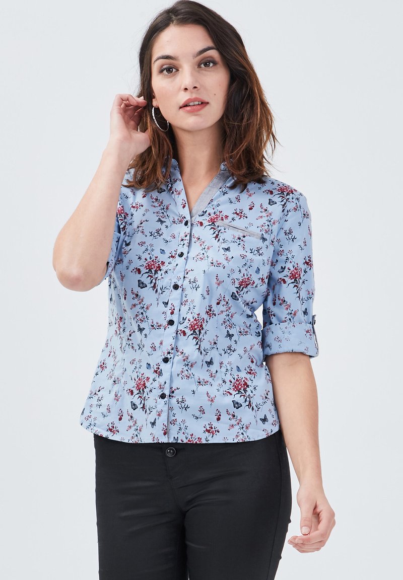 Cache Cache Chemisier - bleu