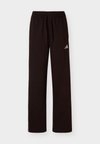 ESSENTIALS 3 STRIPES OPEN HEM PANTS - Παντελόνι φόρμας - aurora coffee/ivory