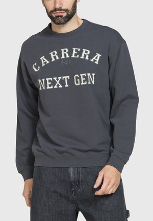 Carrera Jeans, BLUE AGE BOXY CREW SWEAT - Felpa - gate gray