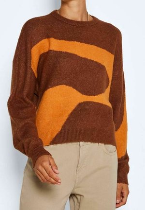 Pullover - dark brown