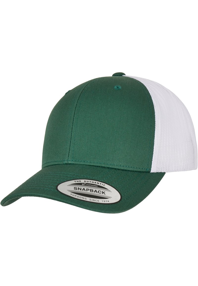 Flexfit TRUCKER RETRO TRUCKER 2 TONE - Cap - evergreen white