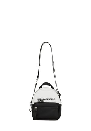 KARL LAGERFELD JEANS - Sac bandoulière - white black