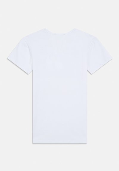 Versace TOPEKA STRETCH NEW LOGO UNISEX - Camiseta básica - bianco ottico