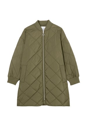 Halflange jas - khaki