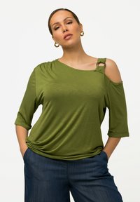 Ulla Popken Camiseta estampada - green