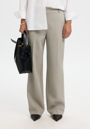 Selected, Wide-leg Tailored - Pantalon classique - island fossil