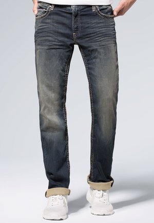 Relaxed fit jeans - blue black jogg