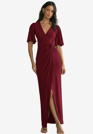SHORT SLEEVE SLINKY BRIDESMAID  REGULAR FIT - Maxiklänning - berry red