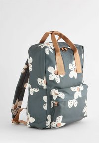 Next DOUBLE HANDLE STANDARD - Sac à dos - black white daisy