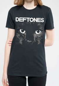 Paradiso Clothing DEFTONES SPHINX CAT EYES - Print T-shirt - black