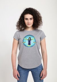 Henry Tiger SHE-HULK: ATTORNEY AT LAW SUPER HUMAN LAW DIVISION BADGE - T-shirts print - melange grey