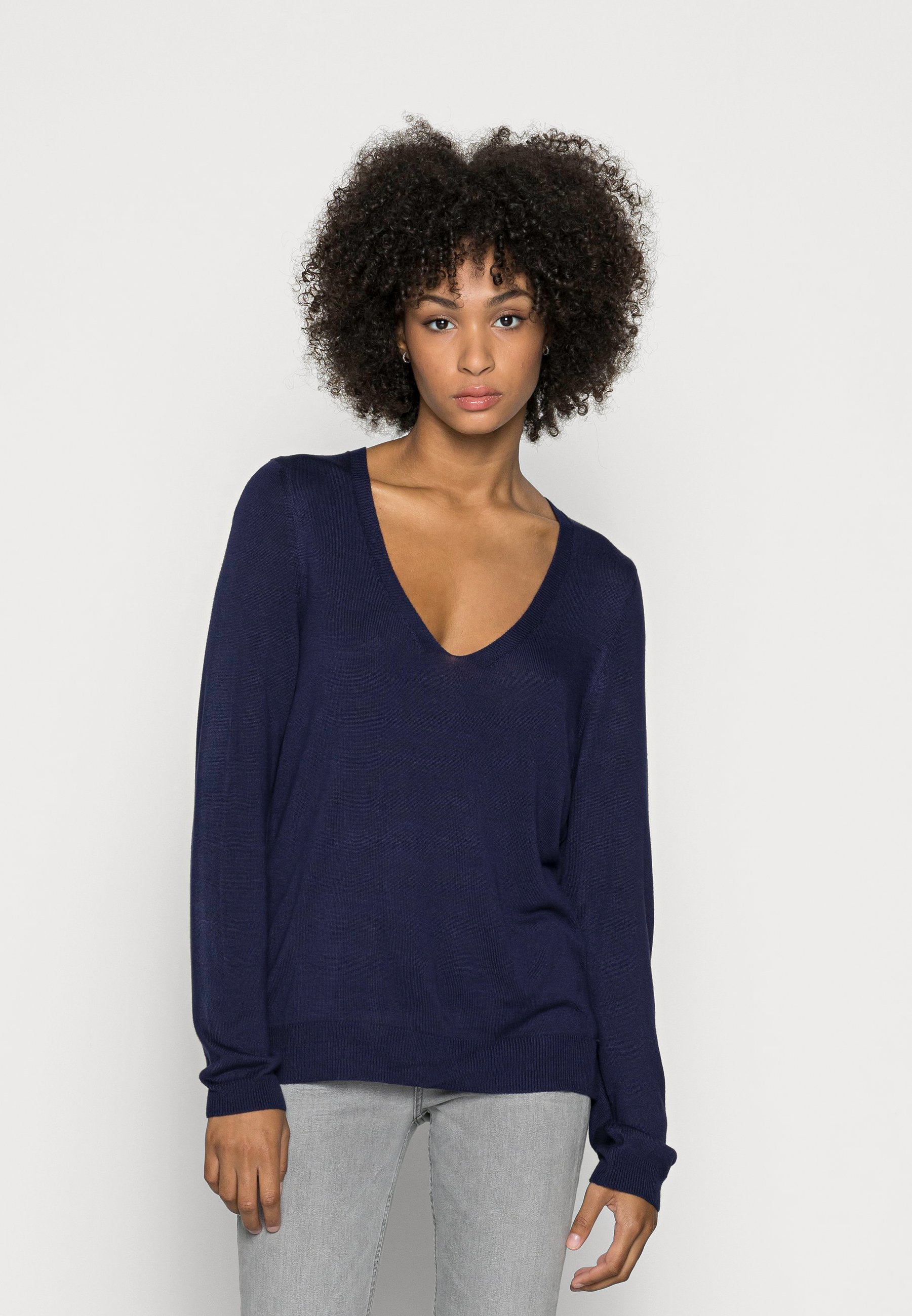 Anna Field OPEN V NECK JUMPER - Jumper 