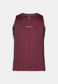 FITTED TRAINING TANK - Topper - bordeaux