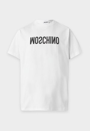 MOSCHINO T-shirt imprimé - fantasia bianco