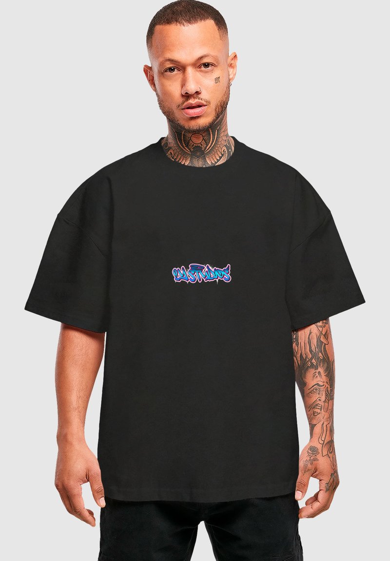 2Y Studios - GRAFFITI ULTRA HEAVY  - T-shirt imprimé - black, Agrandir