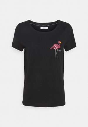 T-Shirt print - black