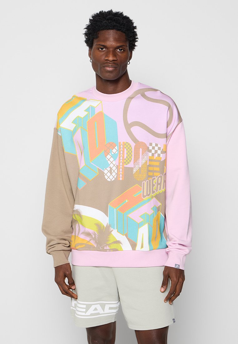 Head Sweater lila