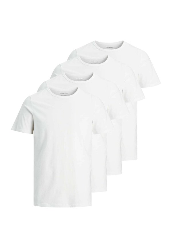 CREW 4 PACK - Basic T-shirt - weiß3