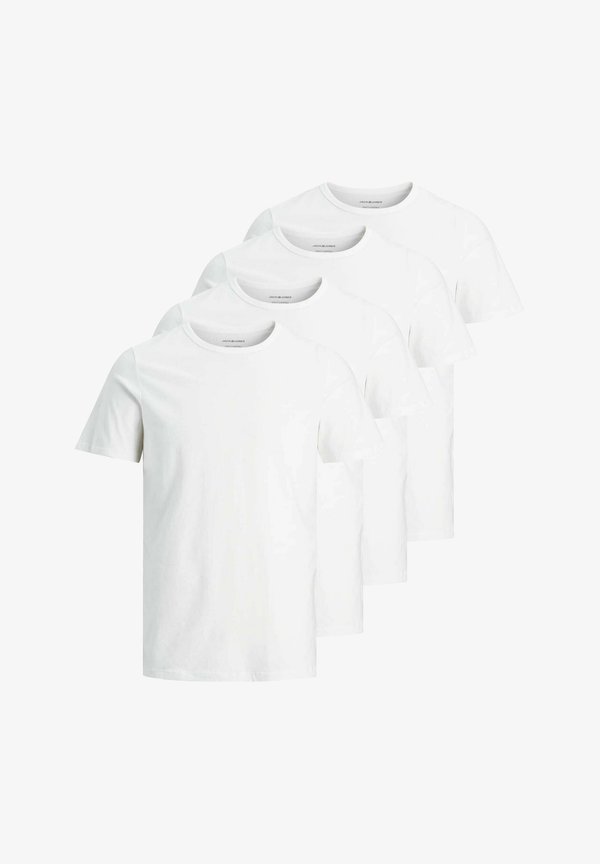 CREW 4 PACK - Basic T-shirt - weiß3