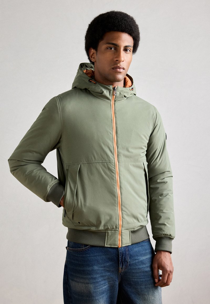 Scotch & Soda HOODED JACKET - Winter jacket - thyme