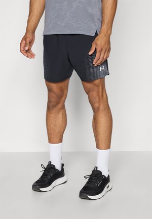 VANISH GRAPHIC SHORT - Sports shorts - black/castlerock