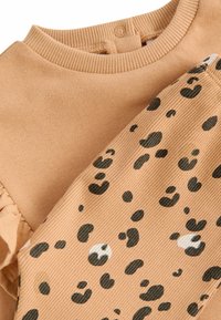 Next COSY SET - Legíny – nohavice - tan brown leopard print