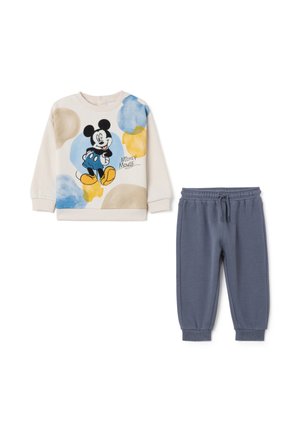 SET - Trainingspak - white/blue