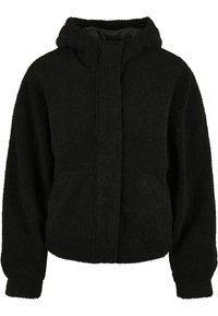 LADIES SHORT SHERPA JACKET - Jachetă outdoor - black