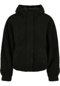 LADIES SHORT SHERPA JACKET - Lauko striukė - black