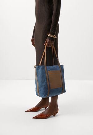 HVISK MILES  - Shopping Bag - navy blue